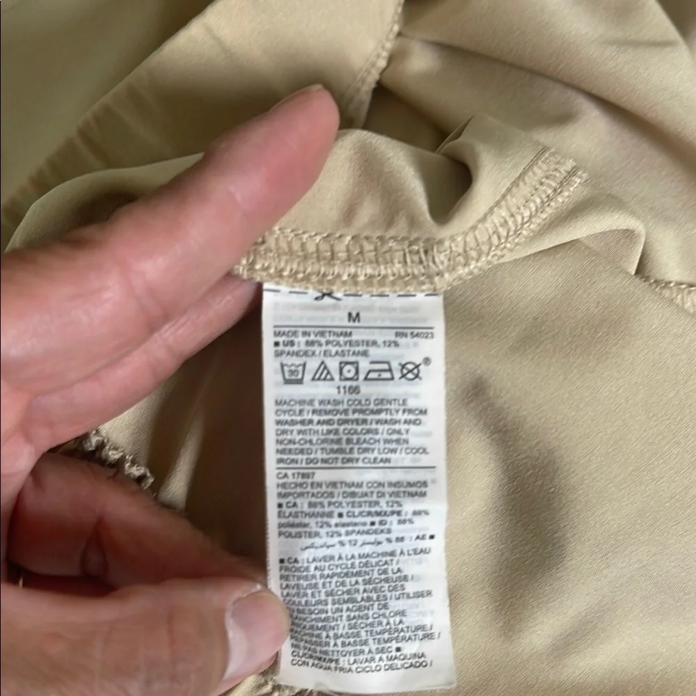 Old Navy Cream Joggers with Tapered Leg Design - Picture 4 of 7